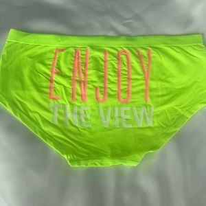 Victoria’s Secret hipster panty ENJOY THE VIEW